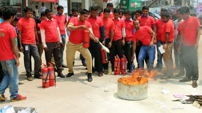 LFMEAB ORGANIZES FIRE FIGHTING SAFETY & SECURITY TRAINING
