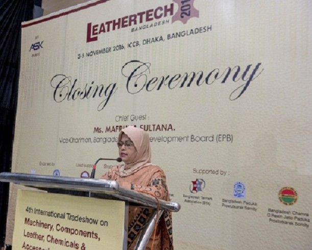 Closing ceremony of Leathertech Bangladesh 2016_ 5th November 2016